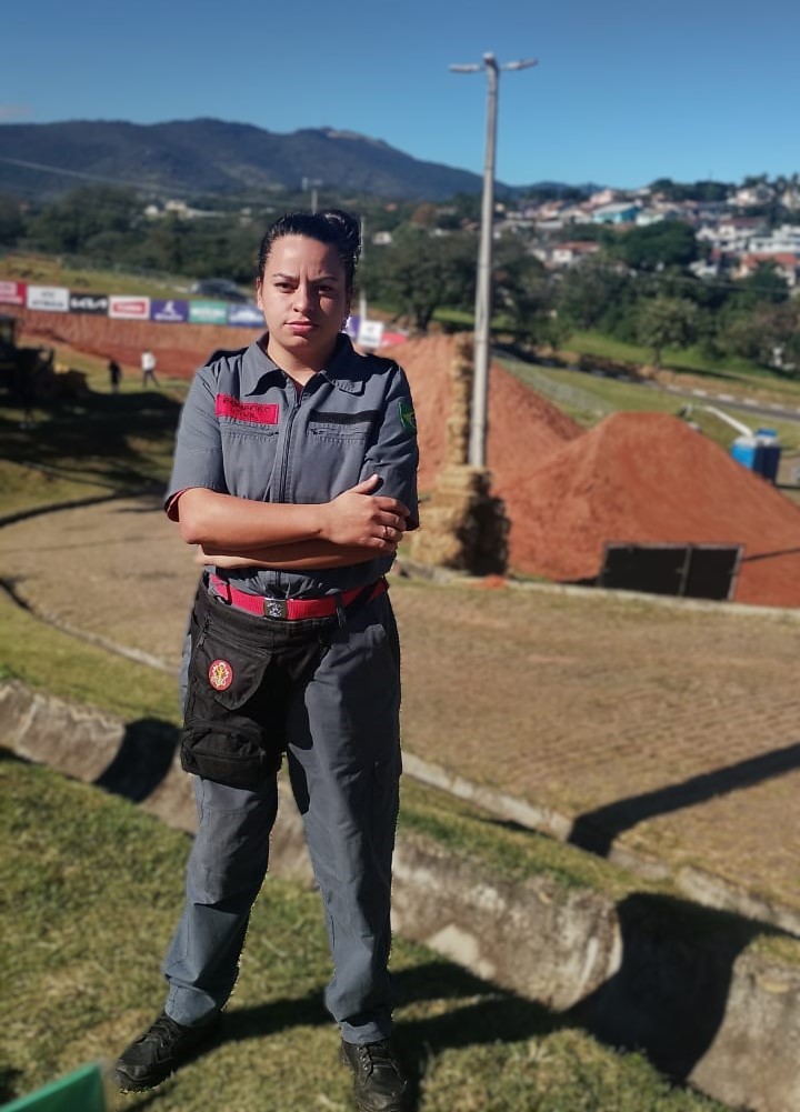 Isadora Silva de Jesus, Supervisora de Bombeiros Civis da CN Emprega